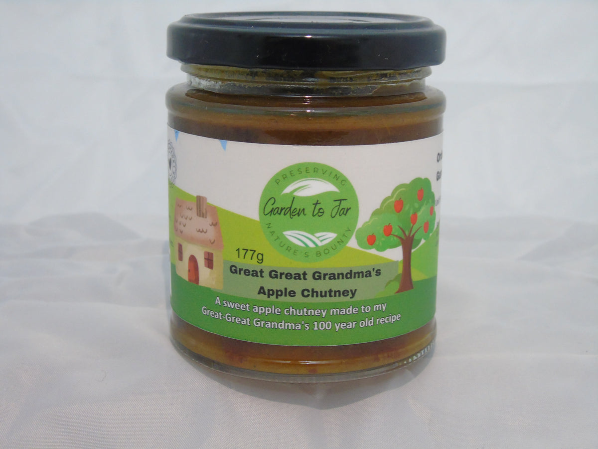 Great Great Grandmas Apple Chutney