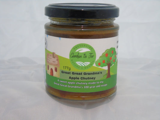 Great Great Grandmas Apple Chutney